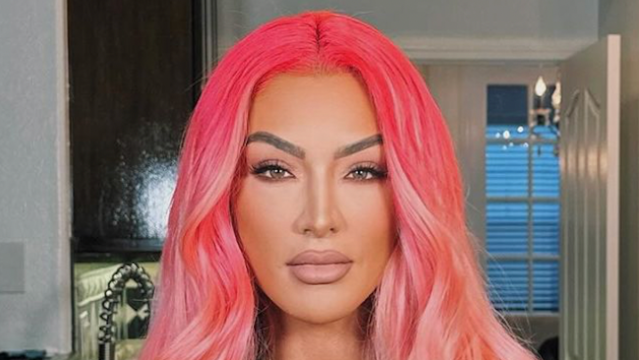 Natalie Eva Marie in Two-Piece Workout Gear "Takes Over Miami"