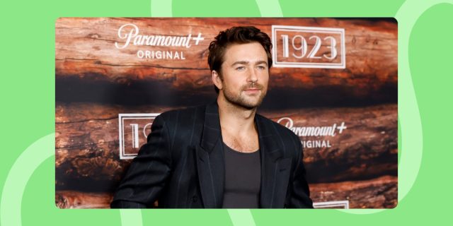 Brandon Sklenar at 1923 Season 2 premiere in LA