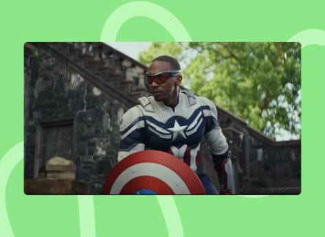 Anthony Mackie as Captain America