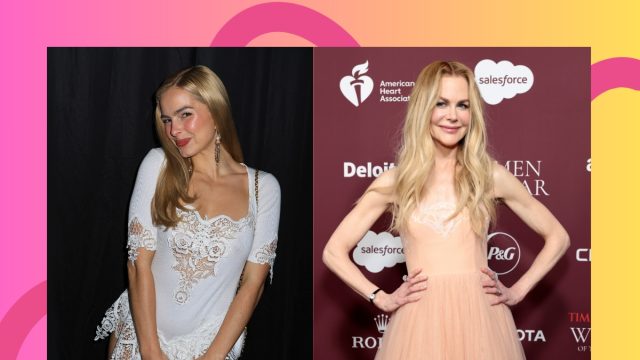 split image of Addison Rae and Nicole Kidman