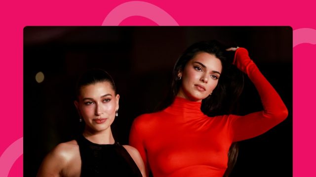 Hailey Bieber and Kendall Jenner