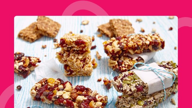 homemade granola bars