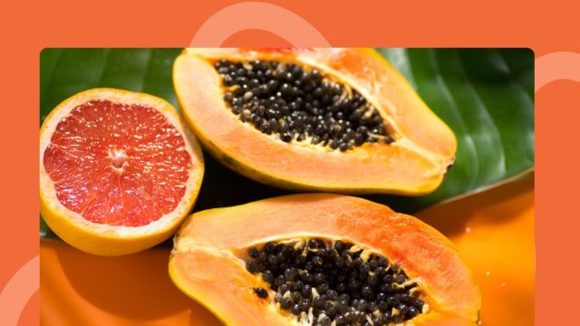 fresh papaya