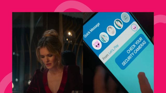 split image screenshots from the movie 'Drop'